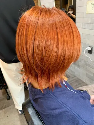 セミロング 山本 みきのヘアスタイル