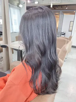 ロング カラー Resta所属・カミヤ タカヒロのヘアスタイル