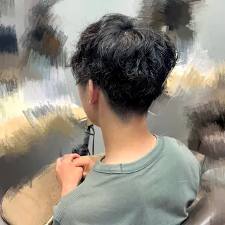 パーマ メンズ yui 🎀 Men's 特化のヘアスタイル