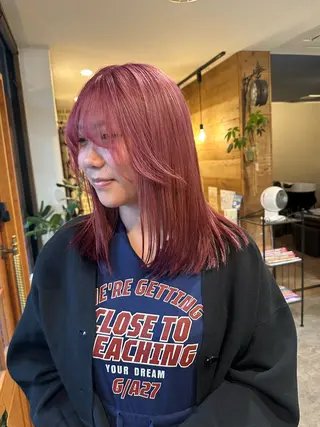 セミロング 吉川 昌志のヘアスタイル