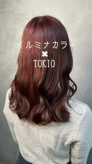 セミロング カラー 【髪質改善職人】 岡田成義のヘアスタイル