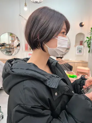 ショート カラー カット特化柏駅 徒歩3分LOUのヘアスタイル