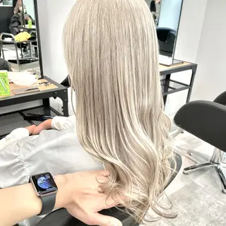 ロング カラー MiL所属・✨ハイトーン✨ 濱田知孝のヘアスタイル