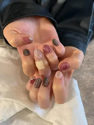 ショート カラー ネイル ♡ma ki♡のヘアスタイル