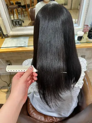 セミロング NOOS omotesando所属・表参道/ハイライト /tsumugiのヘアスタイル