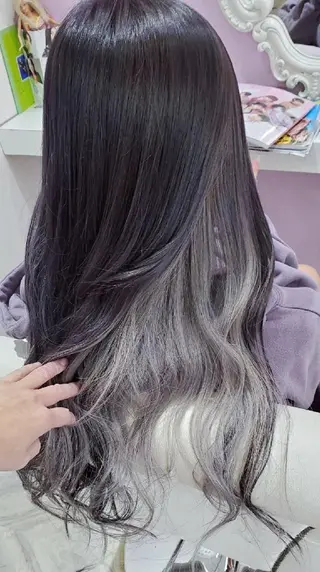 ロング カラー ヘアアレンジ ナカシマ  アユミのヘアスタイル