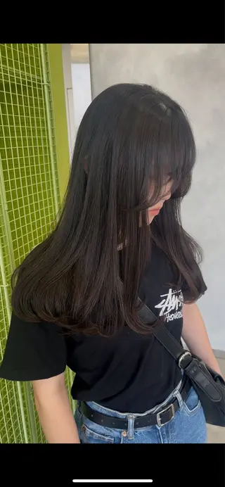 ロング 寺島 理菜のヘアスタイル