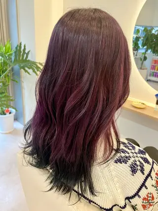 カラー lor.kyoto 奥村みゆきのヘアスタイル