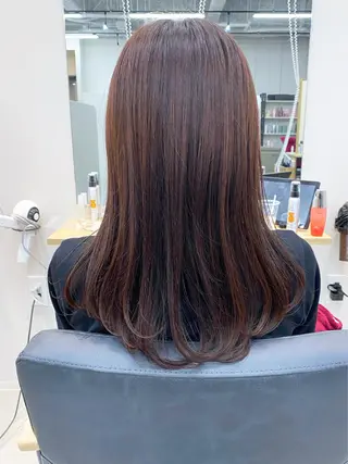 セミロング カラー AMNESIA所属・やまなか りょうすけのヘアスタイル