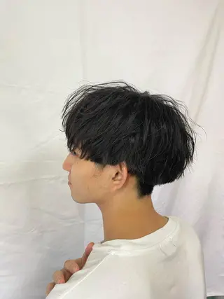 パーマ メンズ 船橋駅南口徒歩5分 キチ/RITSUのヘアスタイル