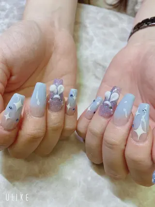 セミロング JNA認定講師🌸 RIEのネイルデザイン