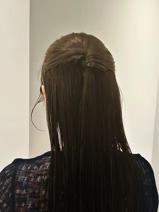 ヘアアレンジ 伊沢 美憂 ⌇﻿銀座アシスタントのヘアスタイル