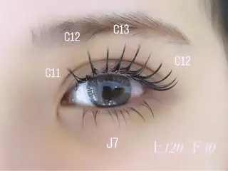 マツエク・マツパ eyelist yuukaのマツエク・マツパデザイン