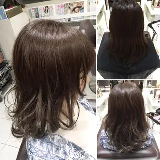 ミディアム カラー 【髪質改善】益田 直幸のヘアスタイル