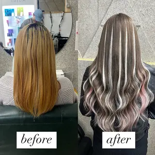 ロング Merci ヒロキのヘアスタイル