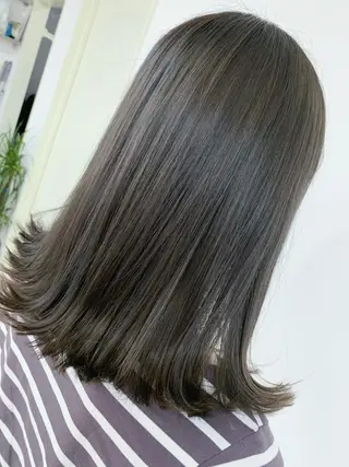 セミロング 🥇近藤 恭輔🥇 Recharme新保のヘアスタイル