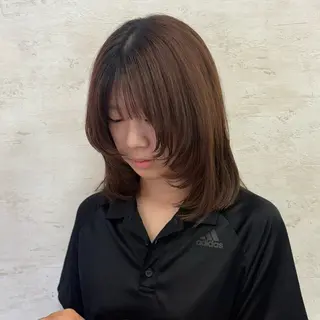 セミロング angelica/ ゆいのヘアスタイル