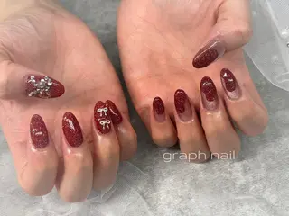 ネイル graph nail【グラフ ネイル】所属・graphnail‪ ‪‪❤︎‬manaのネイルデザイン