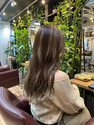 ロング カラー Trill所属・縮毛矯正/髪質改善 /SATOKOのヘアスタイル