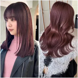 ロング カラー レイヤーカット/暖色 カラー/mao🎀のヘアスタイル