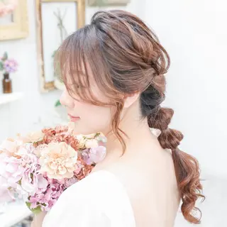 ロング ヘアアレンジ Studio taloのヘアスタイル