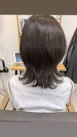 カラー 吉田 美姫のヘアスタイル