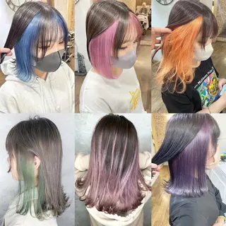 ミディアム 遠藤 拓馬のヘアスタイル