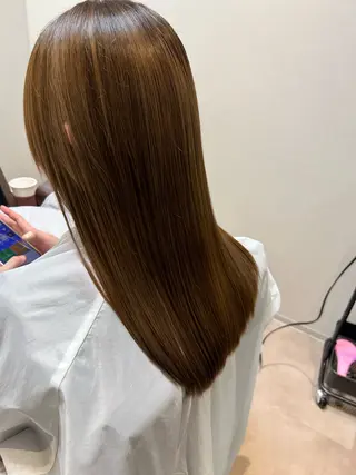 ロング よしだ ふみこのヘアスタイル