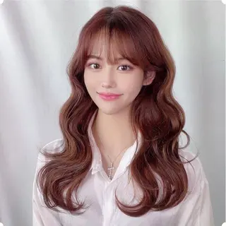 ミディアム カラー ★学割★韓国× BIZEのヘアスタイル