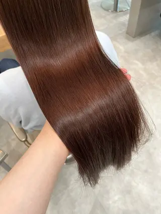 ロング 田中 琢夢のヘアスタイル