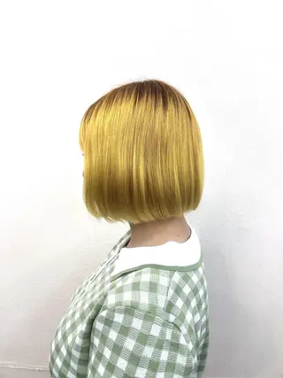 ミディアム カラー IN∞hair/ インヘアー/下伊福店のヘアスタイル