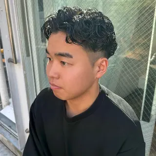 パーマ メンズ ツイスパ/メンズ パーマ/歩夢のヘアスタイル