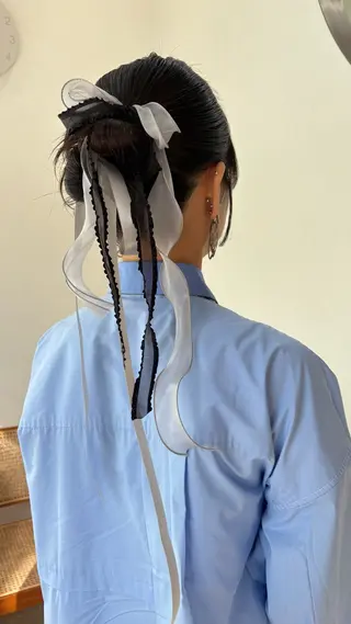 ヘアアレンジ レイヤーカット ♥kanaのヘアスタイル