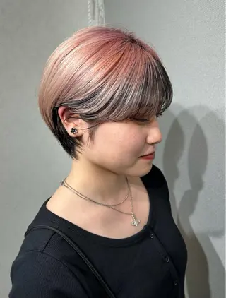 ショート 長屋 裕大のヘアスタイル