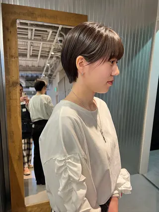 ショート MASHU所属・鳥越 一希のヘアスタイル