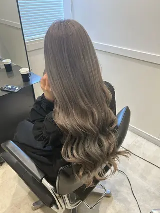 ロング カラー GO TODAY SHAiRE SALON所属・🌼透け感カラー 🌼Rinaのヘアスタイル