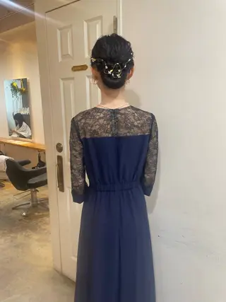 ミディアム ヘアアレンジ MIOベージュカラー 柔らかいカラーのヘアスタイル