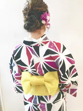 セミロング ヘアアレンジ Neolive Cava 相模大野店所属・sola: neoliveのヘアスタイル