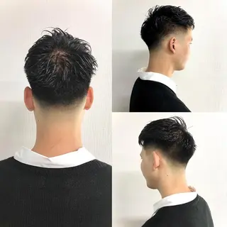 ショート カラー パーマ ヘアアレンジ メンズ キッズ ✨最強美容師✨ 💙にっしー西村💙のヘアスタイル