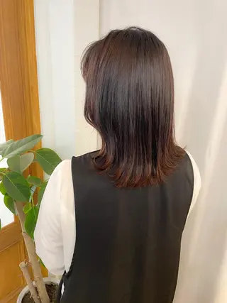 ミディアム COMILE 🌼 SUZUKAのヘアスタイル