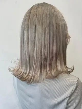 ミディアム カラー 🎀ツヤ髪韓国網紅 ヘアミカ🎀のヘアスタイル