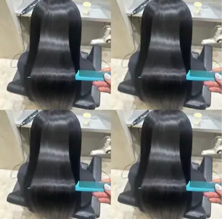 ロング カラー 髪質改善 /美髪矯正🫧ゆたかのヘアスタイル