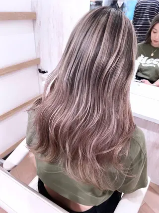 ミディアム カラー お肌トーン🆙カラー 全ての女性を艶髪にのヘアスタイル