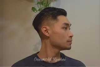 ショート メンズ OneWORLD所属・福井 稜平のヘアスタイル