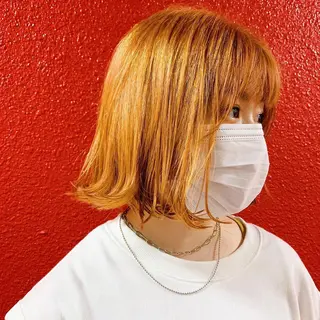 ショート カラー CODE.LINE所属・中川 竜誠のヘアスタイル