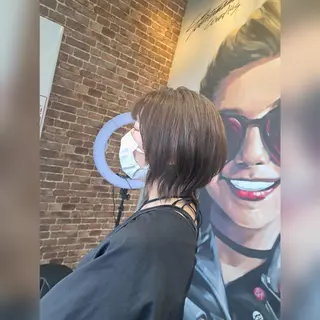 ショート あかね☆ヘアアレンジ /ボブ/縮毛矯正のヘアスタイル
