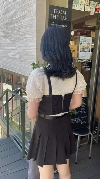 ミディアム カラー パーマ 佐藤優太朗 似合わせ/髪質改善のヘアスタイル