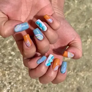 ネイル うるつやネイル🫧 Amiのネイルデザイン