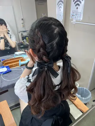ロング ヘアアレンジ 山室 敬義のヘアスタイル