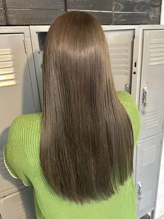 カラー セミロング プチプラ&ハイクオ リティ✰Lilly✰のヘアスタイル